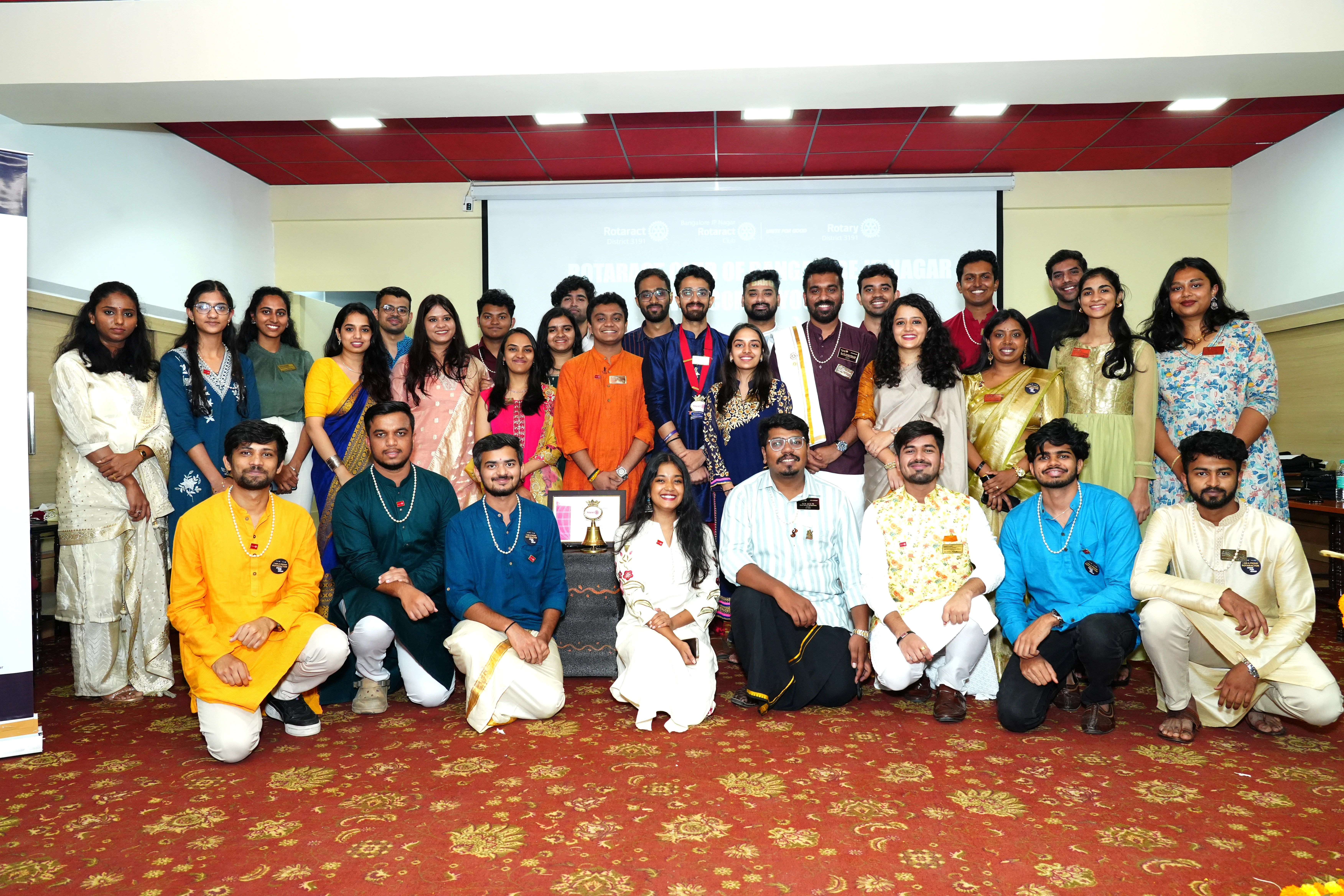 Rotaract JP Nagar members